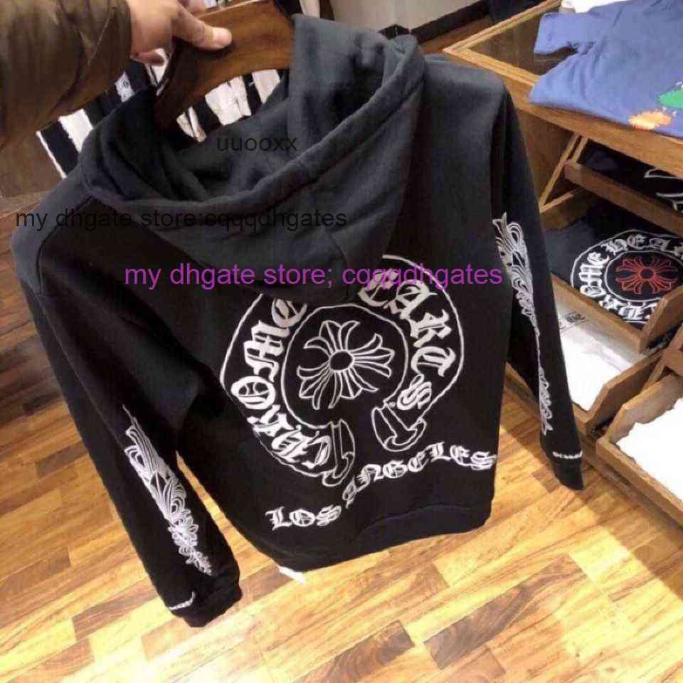 Trend Chrome/Hearts Fashion Zipper Hooded Jacket Mens Womens Same Printed  Loose Cotton Sweater Lovers Autumn Winter From Buyclothesing, $66.11 |  DHgate.Com