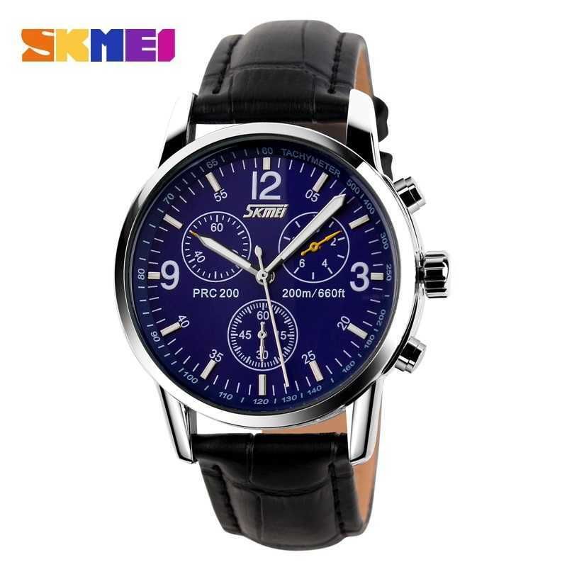 Blue Dial Leather