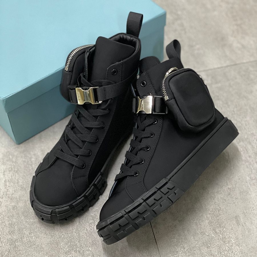 High Top Sneakers Combat Trainers Flat 