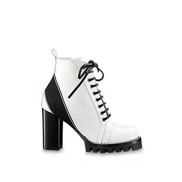 Compra Louis Vuitton LV 2021 Botas De Pieles De Alta Plataforma Para Mujeres  Moda De Cuero Real Hot Mujer Combatir Botines Femenina MJK002 Barato |  Entrega Rápida Y Calidad | Es.Dhgate