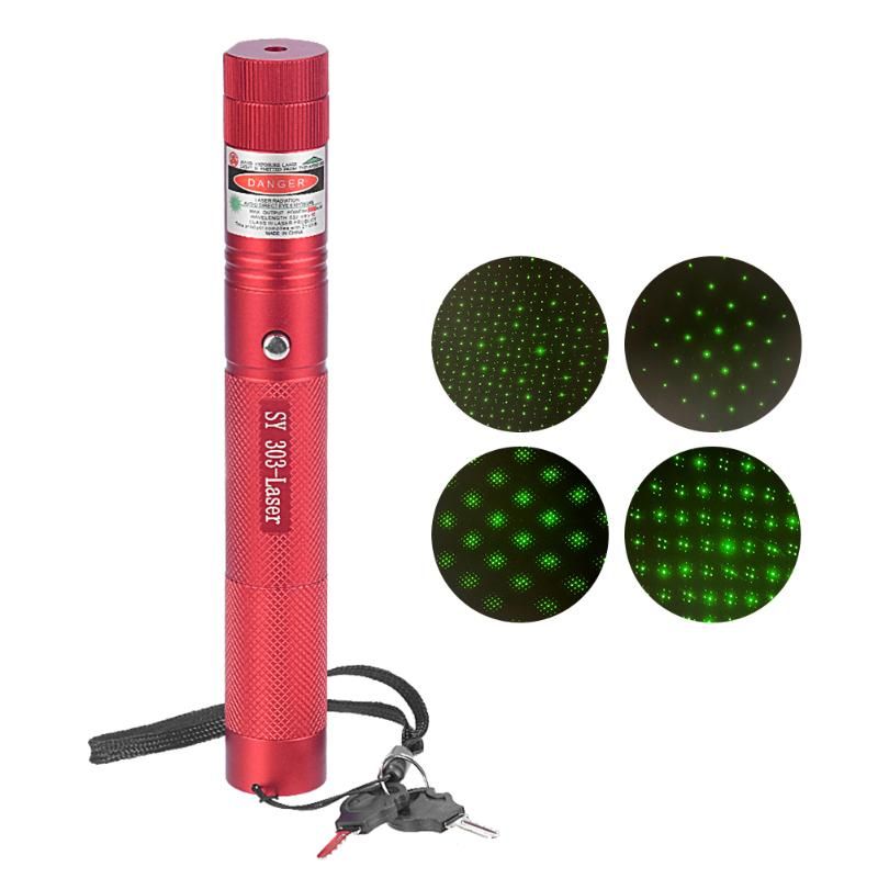 groen laser rood
