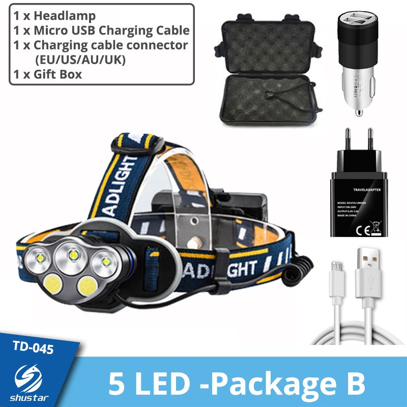 5LED-Without battery-Package B