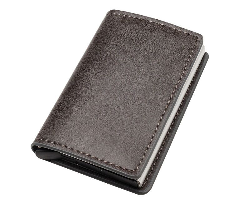 Private Personalize Wallet Coin 2021079 Tarjeta PU Carteras cortas Monedero Hombre Cuero Hombre Hombre