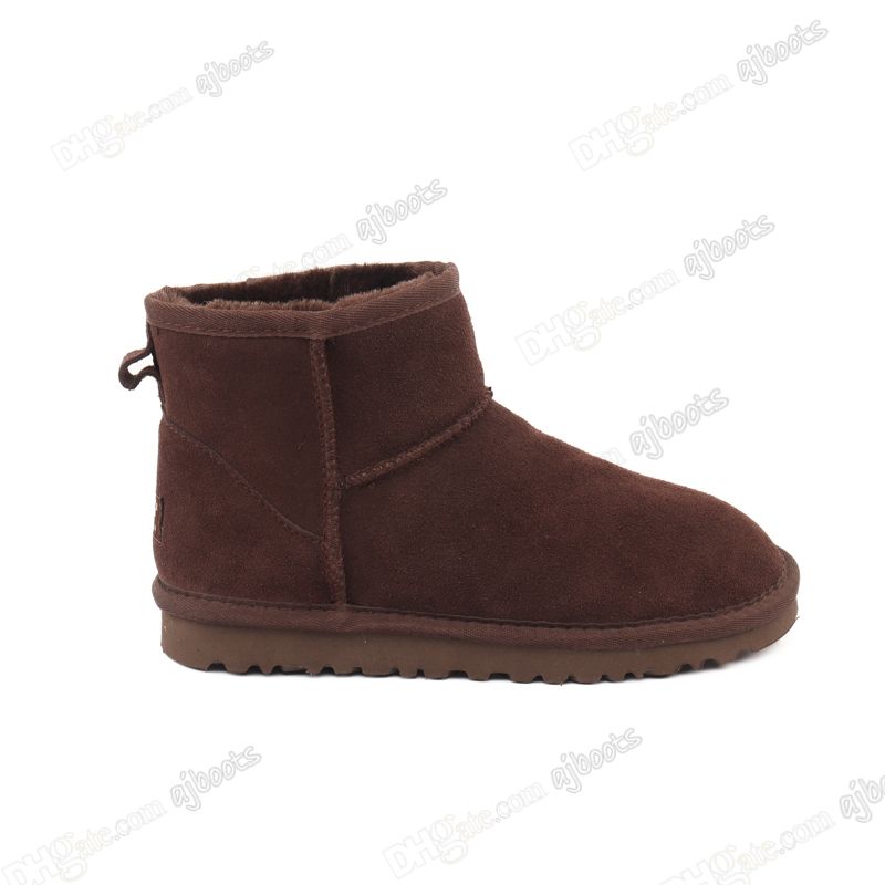 5# Botas de tobillo de chocolate [mini]