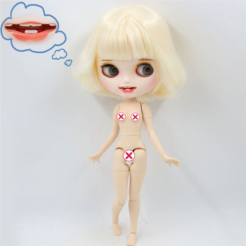 Psezy zębów nago doll5