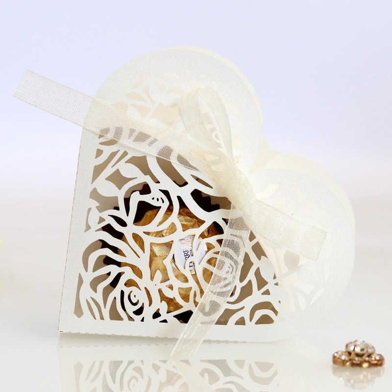 Beige Heart Rose-9x8x3cm