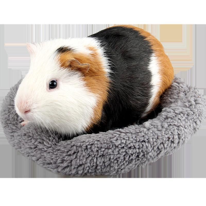 Small Animal Supplies Guinea Pig Cage Soft Fleece Hamster Mat Winter Warm Bed For Rats Rabbits Nap Sleeping Pad House Pet Accessories