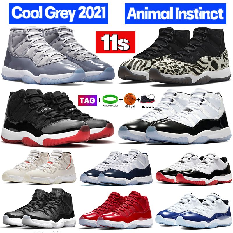 Top 11 Basketball Shoes 11s Cool Grey 