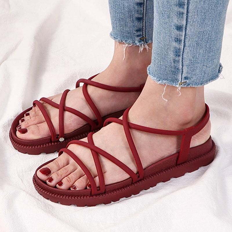 office elastic sandals