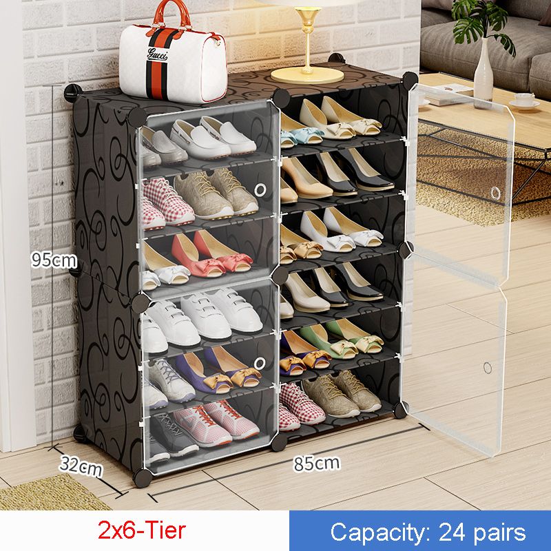 أسود 2x6-tier