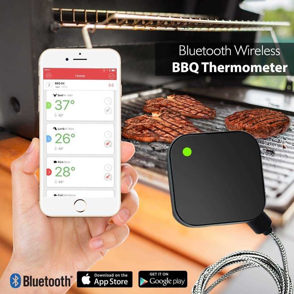 Buy Wholesale China Bluetooth Meat Thermometer Wireless Meat