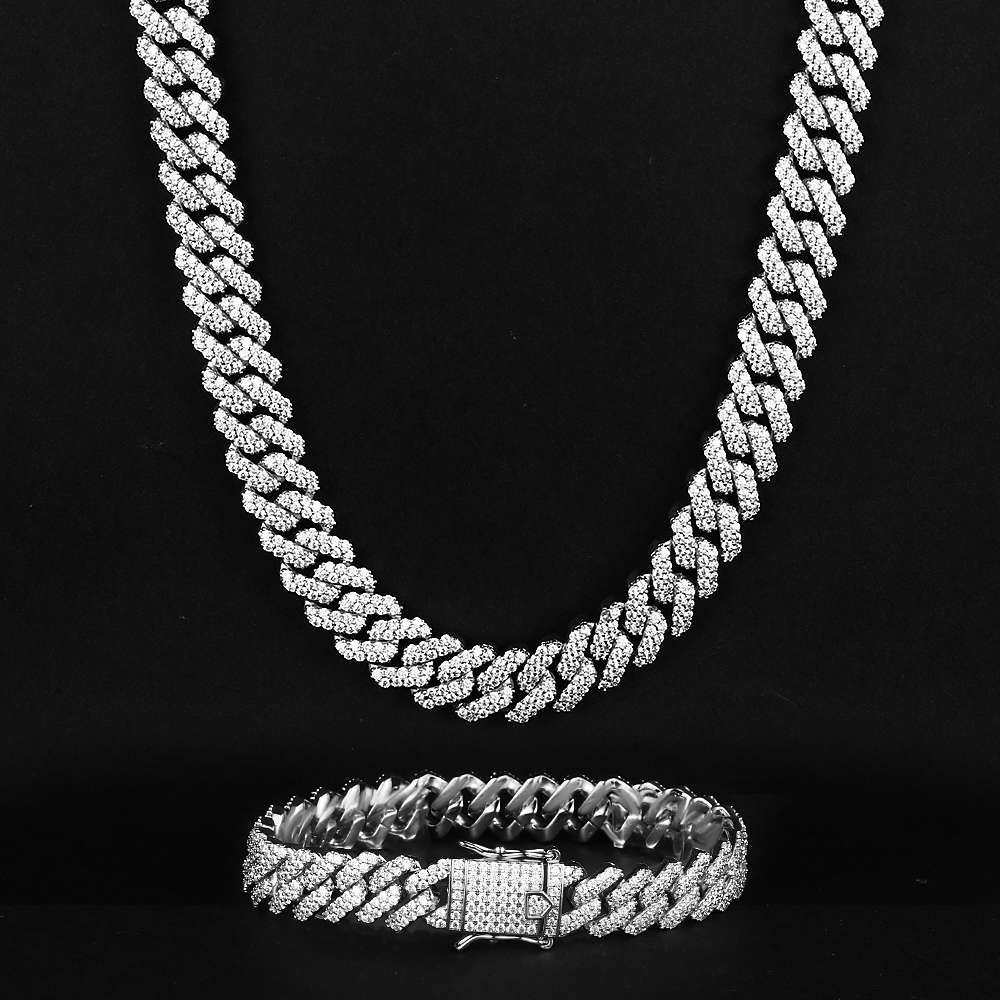 MJCN0002-White Gold-20 inch