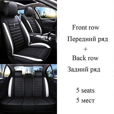 black White 5 seat