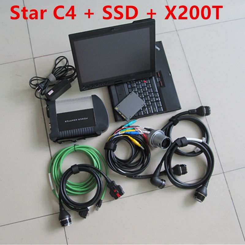 Ensemble complet SSD C4 et X200T