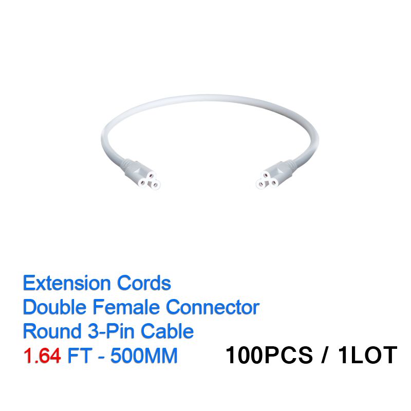 1.64FT 50CM Extension Cord