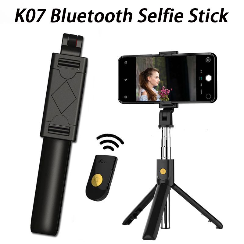 Wholesale like mirror mini selfie stick handheld monopod for Iphone &  Android Cellphone