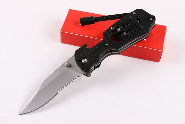 black handle sawtooth