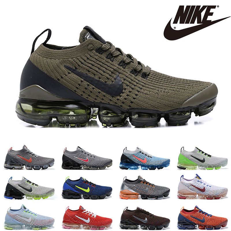olive vapormax flyknit