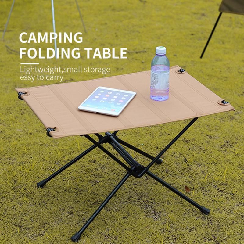 Table de camping pliante Portable Aluminium Léger Table Carrée Légère