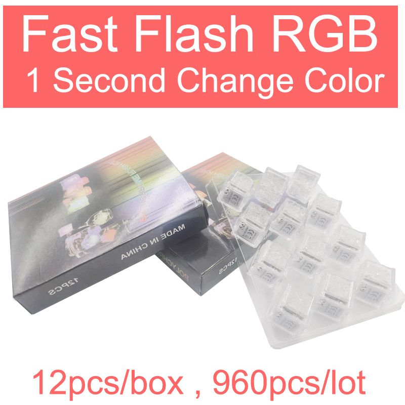 960 PCS Fast Flash Gelo Cube Lights