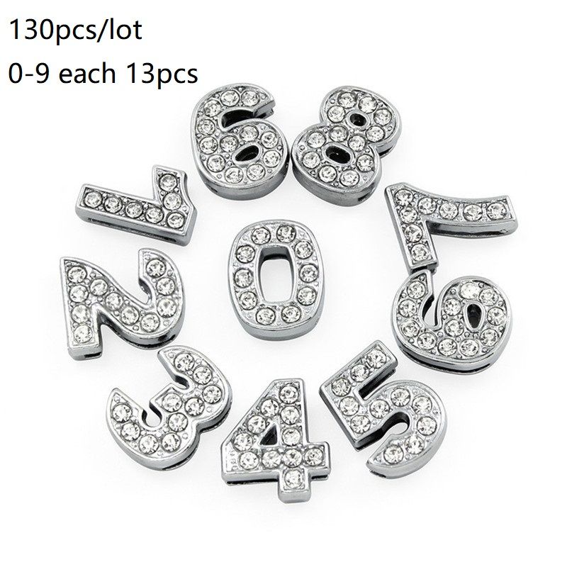 Numery rhinestone