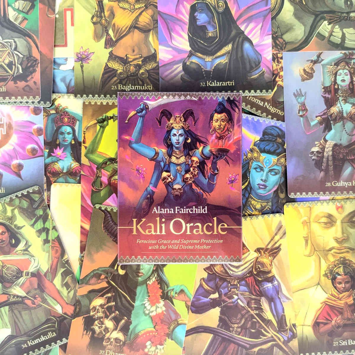 New Tarot Cards Kali Oracle And PDF Guidance Divination Deck Entertainment  Parties Board Game Support Drop Shipping 44 Pcs