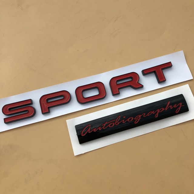 röd sport x autobiog