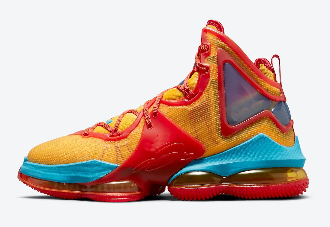 Kids Bred Lebrons 19 Tune Squad Space Jam Shoes For Sale Boys Men Women Basketball Shoes 