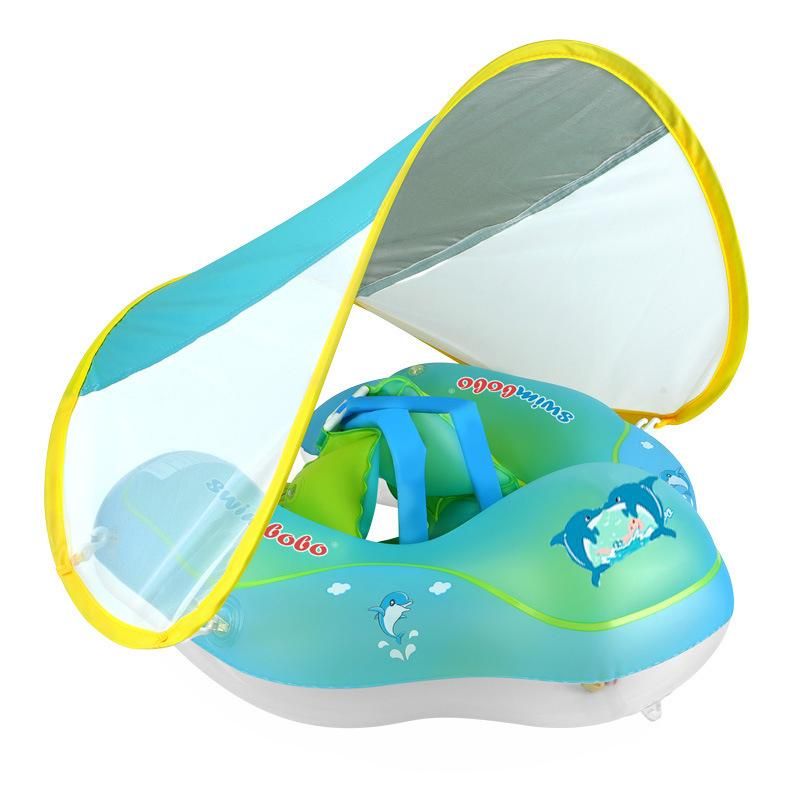 Wholesale Pool Accessories At 32 09 Get Pool Accessories Baby Swimming Ring Circle With Sunshade Inflatable Flamingo Float Infant Swim Toys Summer Party From Dahuacong Online Store Dhgate Com