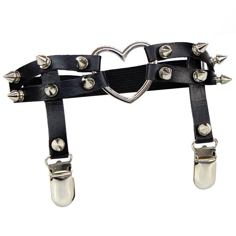 Garters Women Sexy Elastic Leather Leg 