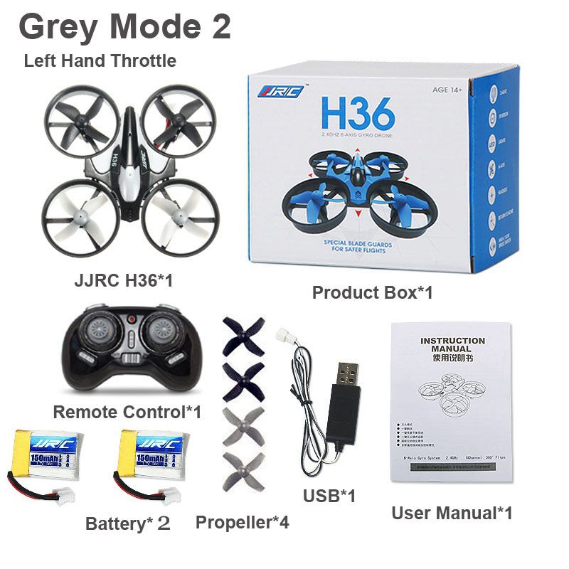 H36 Grey 2 Batteries