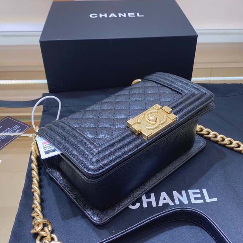 dark blue chanel bolsa
