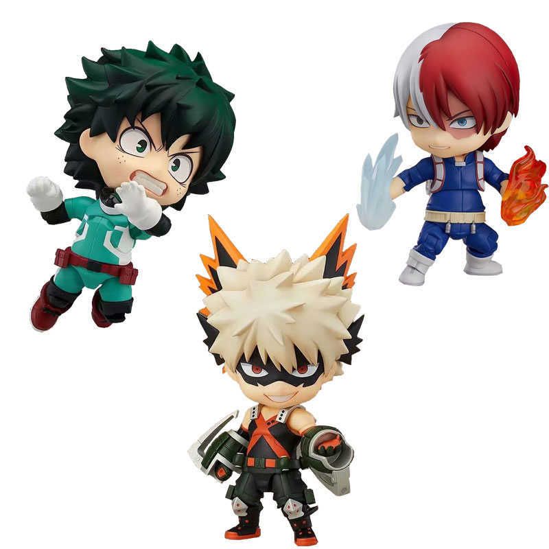Nendoroid 1112# My Hero Academia Todoroki Shouto Figur Modell Neu 10cm 