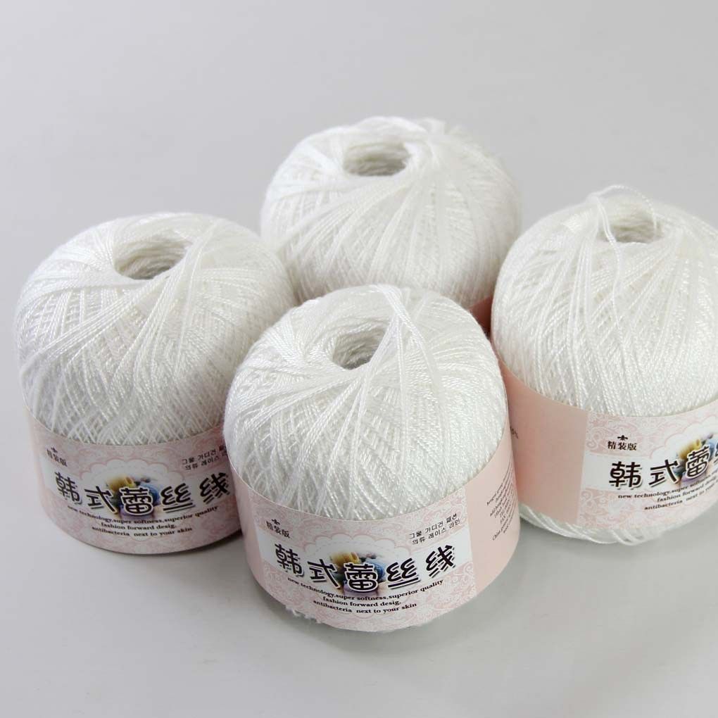 Yarn Dropshipping Wholesaler Cjr0302 Sells Sale 4BallsX50g Soft Cotton