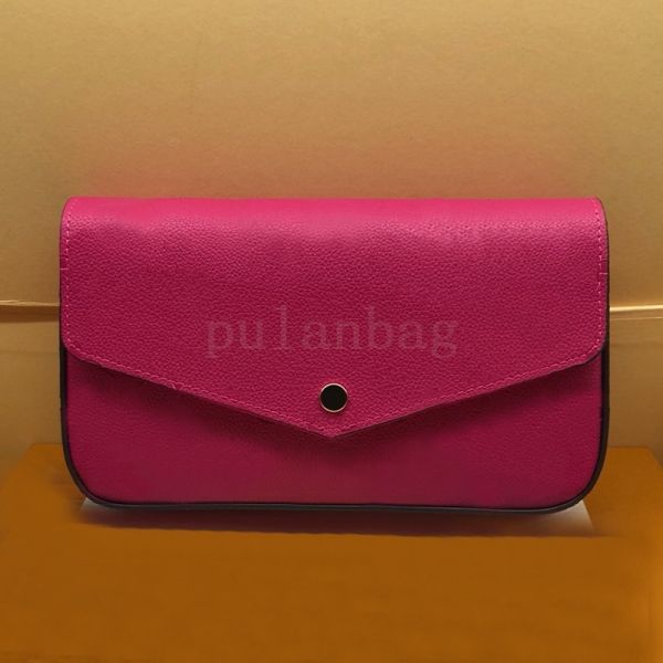 Cuir en relief - Fuchsia