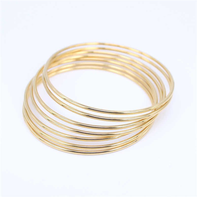 Gold Color 7pcs 2mm