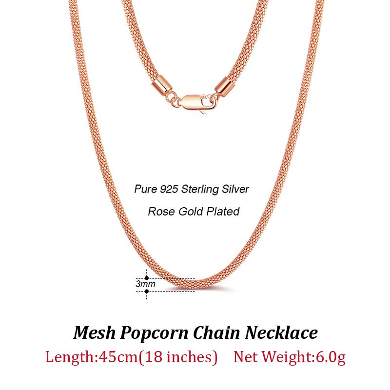 Rose Gold Chain 45cm