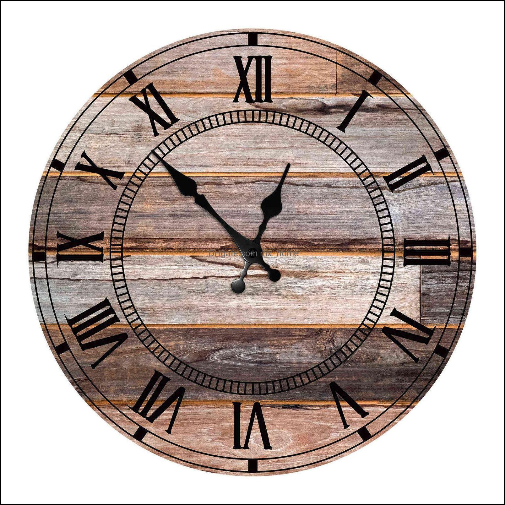 Wood Clock 29-10 Inch