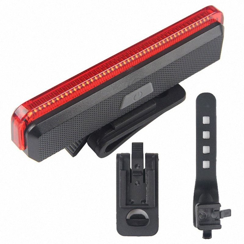 Bicycle Tail Light Bicycle Rear Warning Light Long Strip Cob Tail Light B7U7 1X 