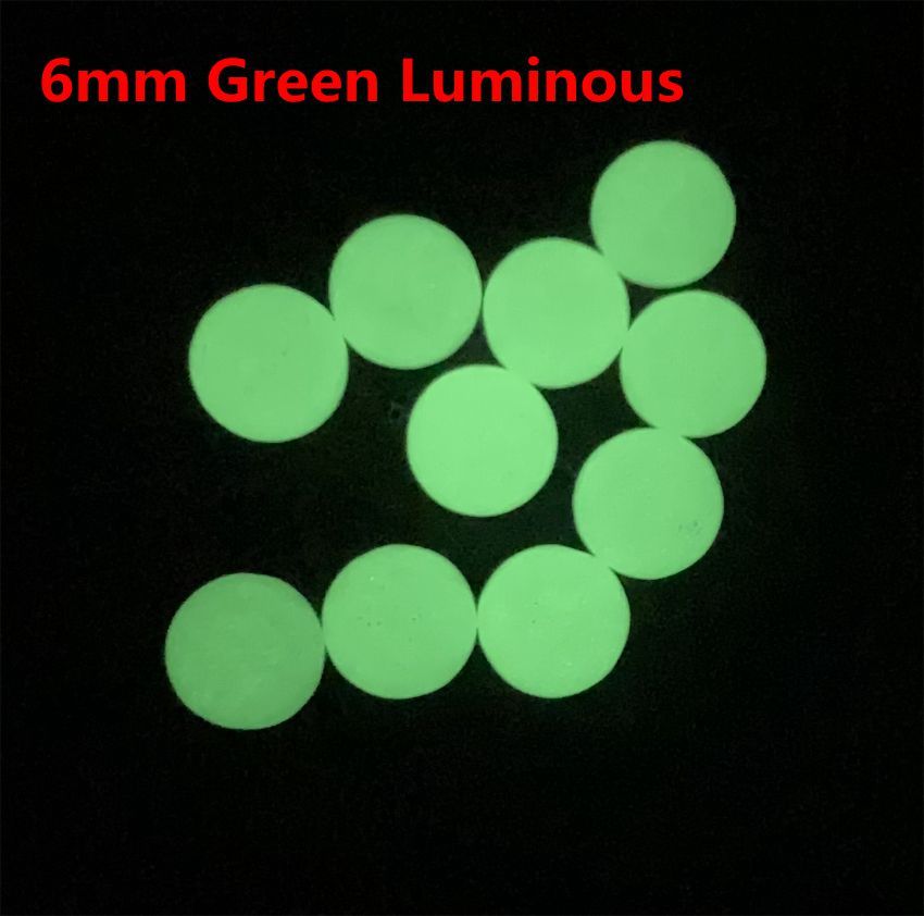 6mm Zielony Luminous.