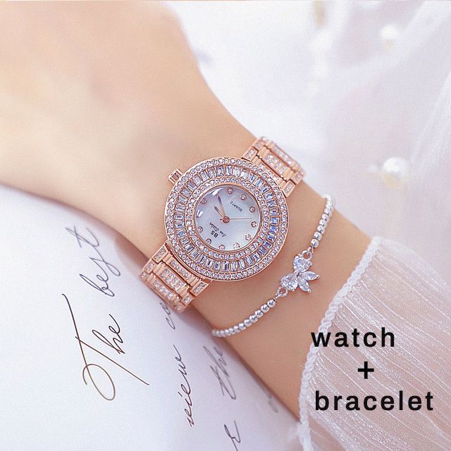 Bracelet rose-ajout