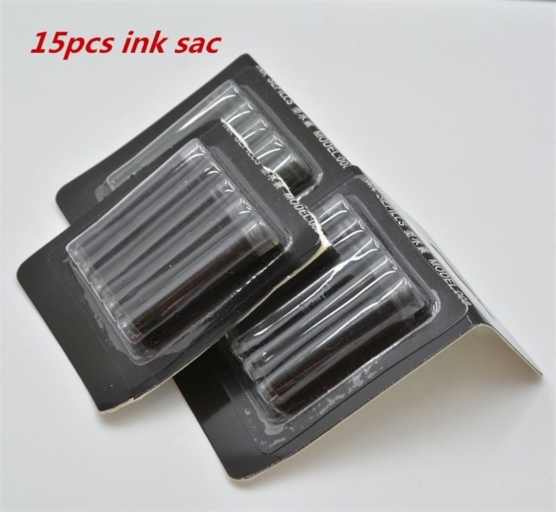 15pcs saco de tinta como show de imagem-preto