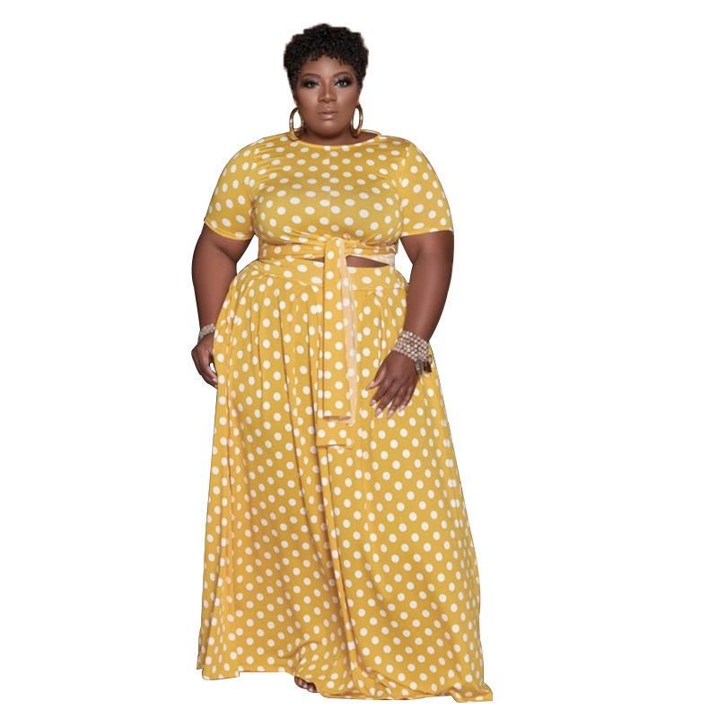 Plus Size Tracksuits Women Set Summer 