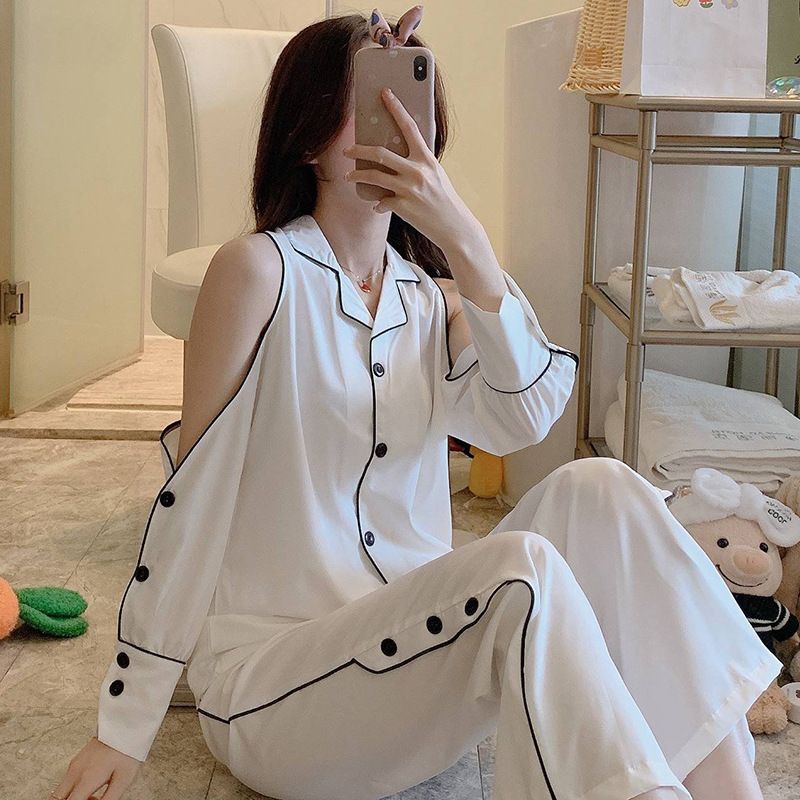 Pijama branco conjunto