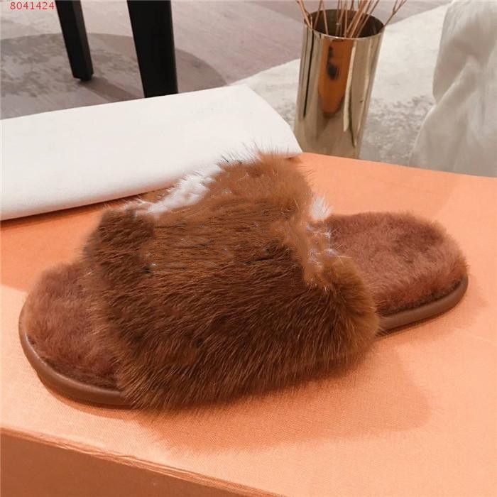 Mink Fur Flat Women Home Slippers With Fur, Soft Suite Flat Mules Dreamy  Slippers For Women Brown Pink Black Homey Shoes From Fashion_company, $2.02