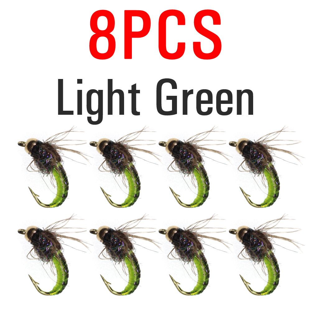 8pcs Light Green