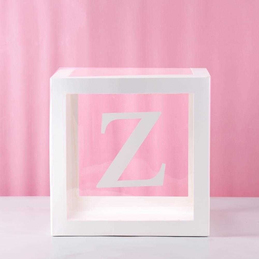 Caixa de alfabeto Z.