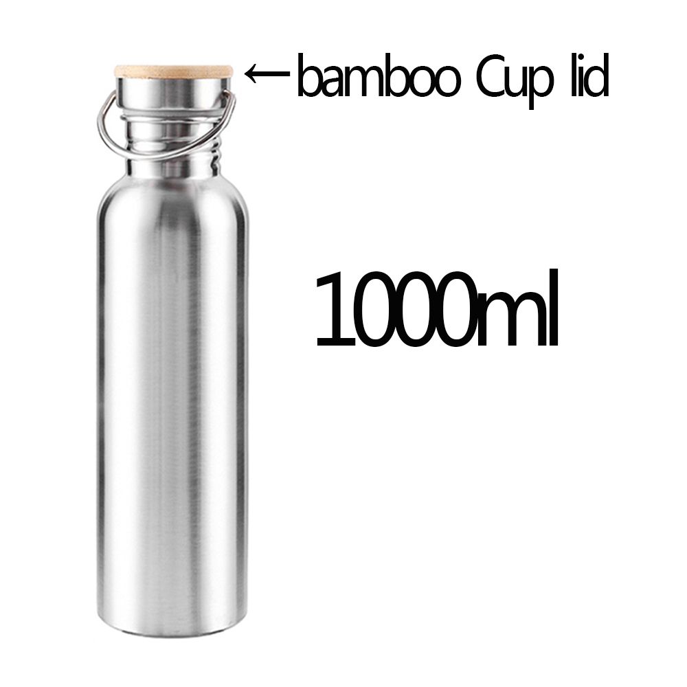 Couvercle de bambou de 1000 ml