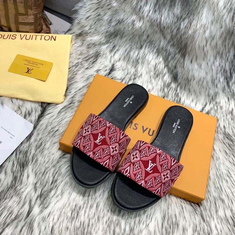 Luxury Brand Sandals Luxurys Designers Louis Vuitton LV Slippers