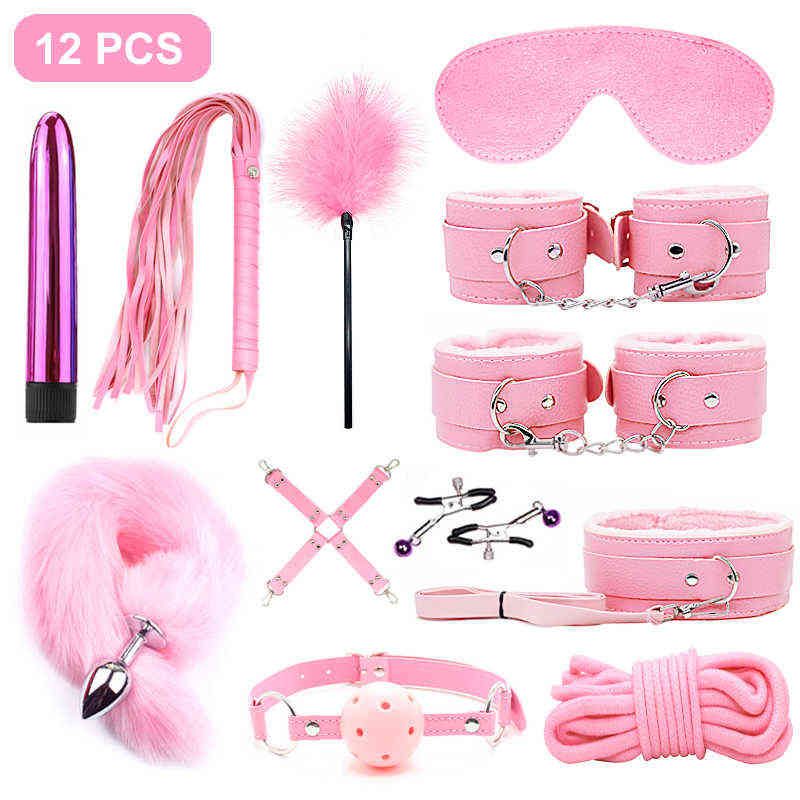 Leather 12pcs Pink
